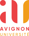 Logo d'Avignon Université depuis 2018.