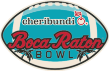 Описание изображения Cheribundi Boca Raton Bowl 2019 logo.png.