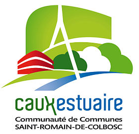 Caux Estuaire Önkormányzatok Közösségének címere
