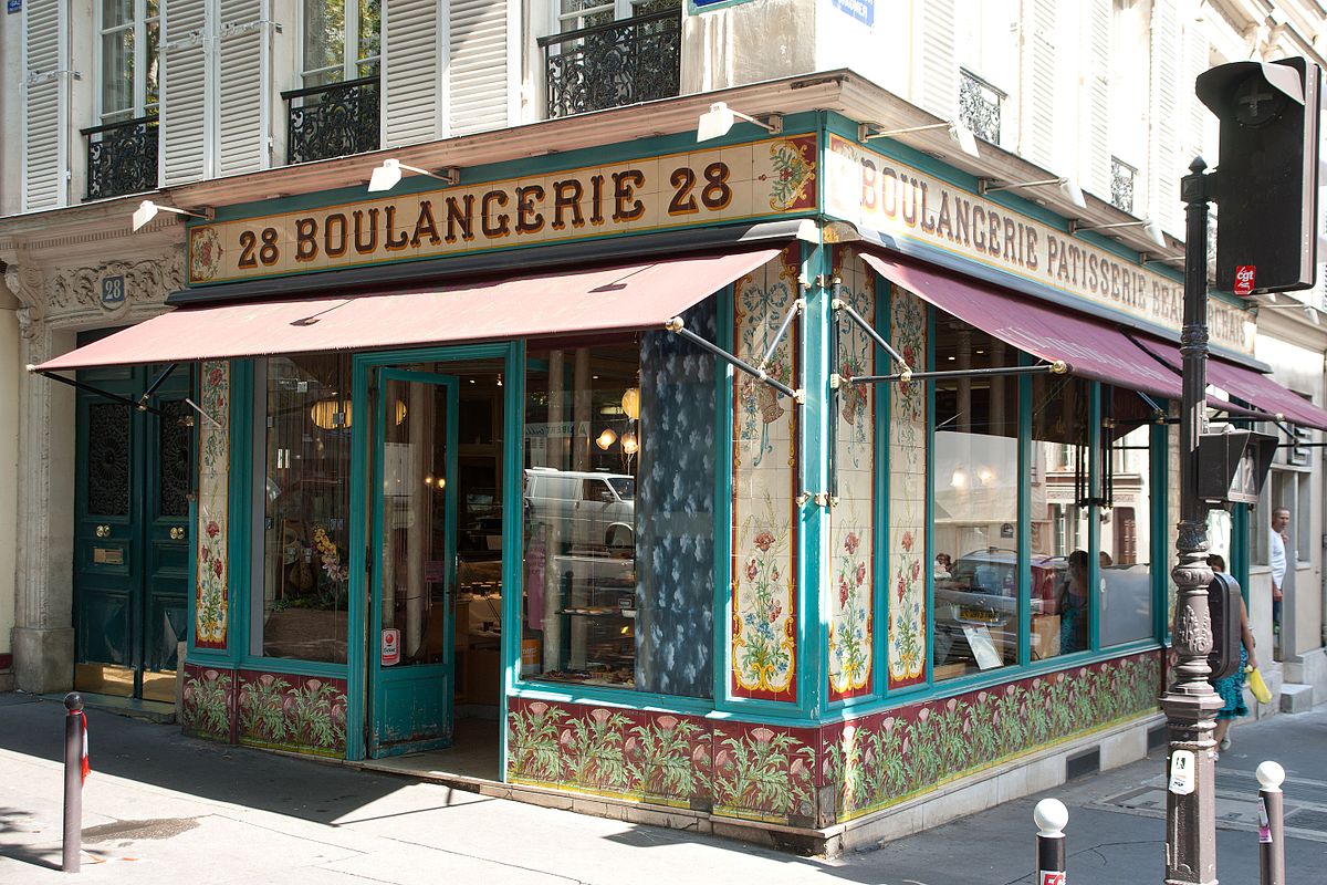 Париж пекарня Boulangerie Patisserie