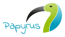 Descripción de la imagen Eclipse papyrus logo.svg.