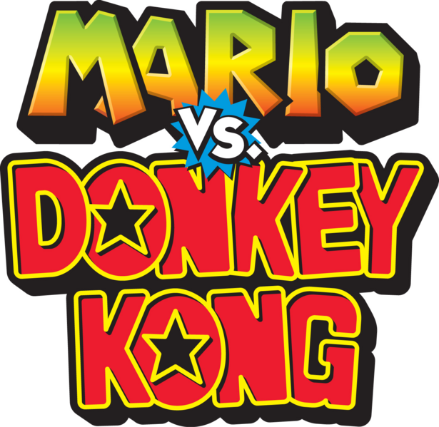 Fichier:Mario vs. Donkey Kong Logo.png