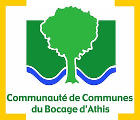 A Bocage d'Athis települések közösségének címere