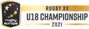 Description de l'image Logo Rugby Europe U18 Championship 2021.png.