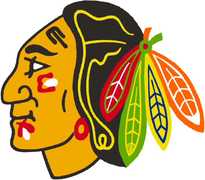 Fichier:Logo des Blackhawks de Chicago 1986.png