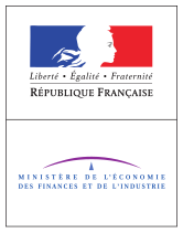 Fichier:Ministère de l'Économie des Finances et de l'Industrie (logo, 2010).svg