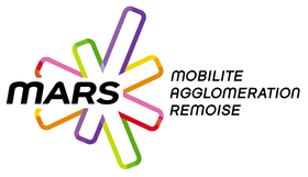 Mobiliteitslogo van de agglomeratie van Reims