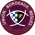 Logo rouge de l'Union Bordeaux-Bègles.