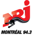 Logo de NRJ Montréal 94,3 avant 2014.