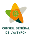 Logo de l'Aveyron (conseil général) de 2005 à 2010