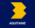 Ancien logo de FR3 Aquitaine du 6 mai 1986 au 23 novembre 1987.