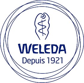 logotipo da Weleda