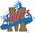 Logo des Alpines lors de la saison 1995-1996