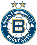 Logo du ŽRK Budućnost Podgorica