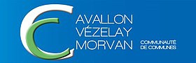 Brasão de armas da Comunidade das comunas Avallon - Vézelay - Morvan