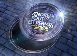 Logotype de l'émission Vendredi tout est permis avec Arthur (jusqu'au 15 juin 2017)