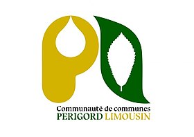 Vapenskölden av kommunerna Périgord-Limousin