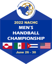 Description de l'image Logo du Championnat d'Amérique du Nord et des Caraïbes masculin de handball 2022.png.