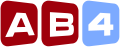 Logo d'AB4 de 2002 à 2004.