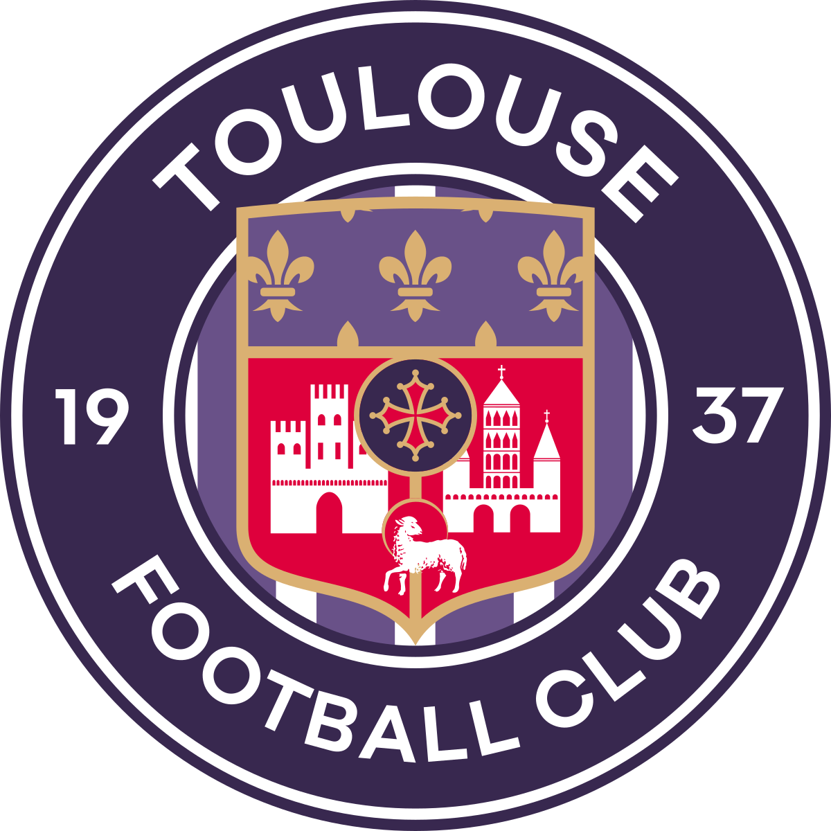 Logo du club de foot de Toulouse