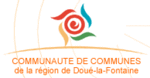 Våpenskjold for kommunenes samfunn i regionen Doué-la-Fontaine