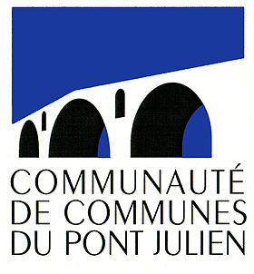 Wappen der Gemeindegemeinschaft von Pont Julien