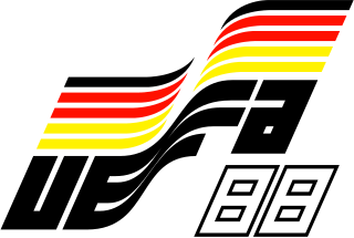 Logo officiel de l'Euro 1988