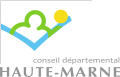 Logo de la Haute-Marne (conseil départemental) de 2015 à juillet 2018.