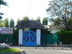 L'entrée du stade Hermant-Deprez.