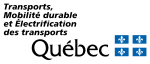 Logo du ministère des Transports, de la Mobilité durable et de l'Électrification des transports de janvier 2016 à octobre 2018.