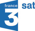 Ancien logo de France 3 Sat du 7 janvier 2002 au 7 avril 2008.
