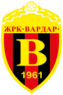 Логотип ŽRK Vardar Skopje