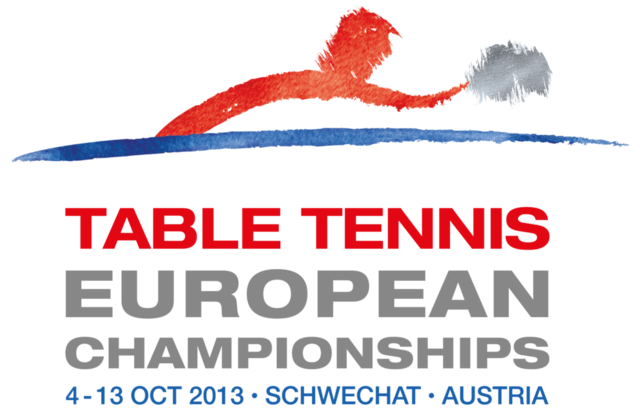 Description de l'image Championnats d'Europe de tennis de table 2013 logo.png.
