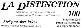 Illustrativt billede af artiklen La Distinction (magasin)