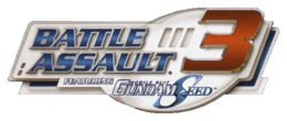 Battle Assault 3 con el logotipo de Mobile Suit Gundam Seed.png