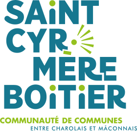 Blason de Communauté de communes Saint-Cyr Mère Boitier entre Charolais et Mâconnais