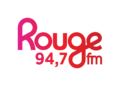 Logo apparu en 2011 : Rouge fm 94,7