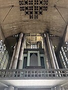 Orgue et tribune de l'église Notre-Dame-de-la-Consolation. Le Raincy.