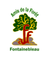 Logotype de l'Association des amis de la forêt de Fontainebleau.