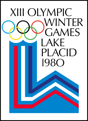 Le logo des Jeux de Lake Placid.