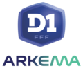 Ancien logo de la D1 Arkema de 2021 à 2024.