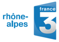 Logo de France 3 Rhône-Alpes du 4 janvier 2010 au 3 janvier 2016.