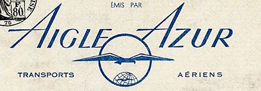 Logo de Aigle Azur en 1952