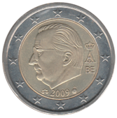 BE 2 € 2009 Albert II.png