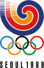 Description de l'image Logo JO d'été - Séoul 1988.svg.