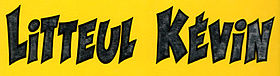 Logo komiksu Litteul Kévin.