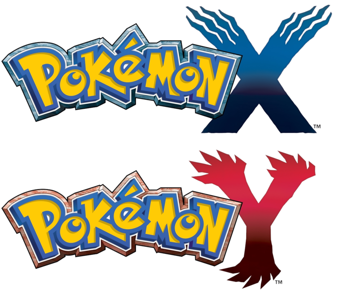 Fichier:Pokémon X and Y Logo.png