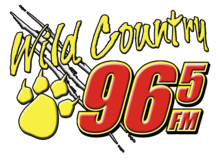 Descrição da imagem do Wild Country 96.5 logo.png.