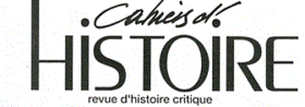 Image illustrative de l’article Cahiers d'histoire. Revue d'histoire critique
