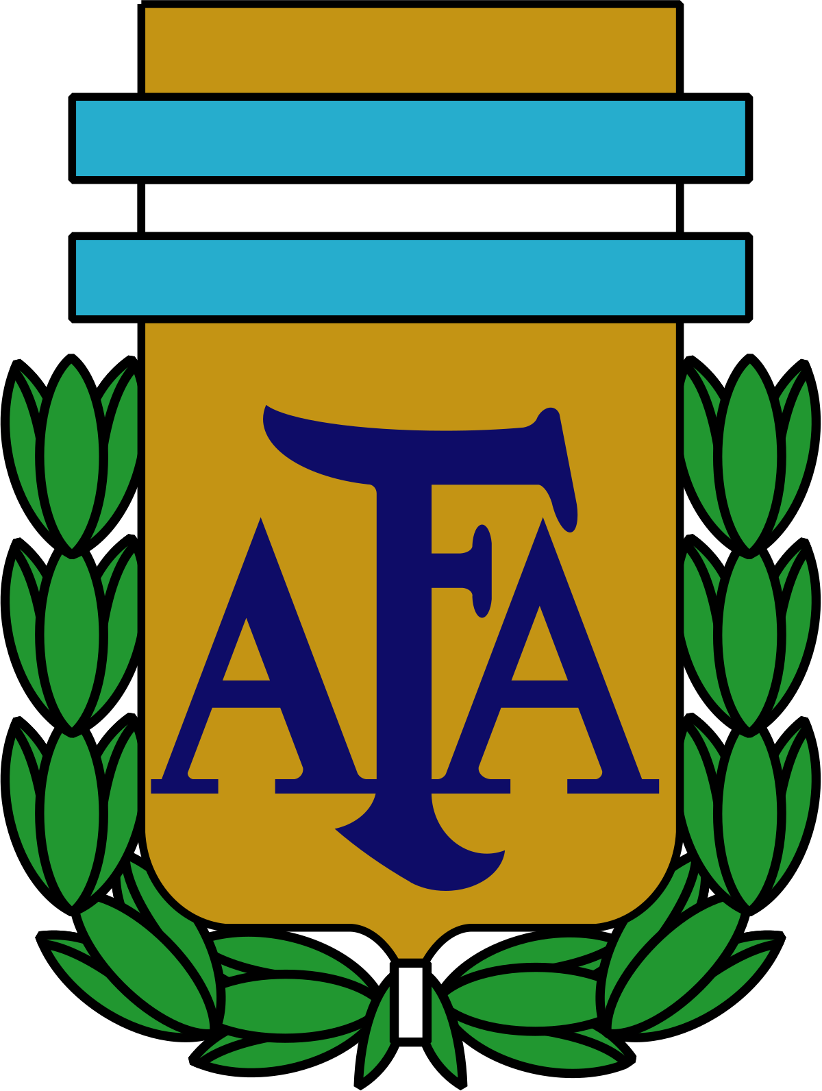 Logo foot de l'Argentine